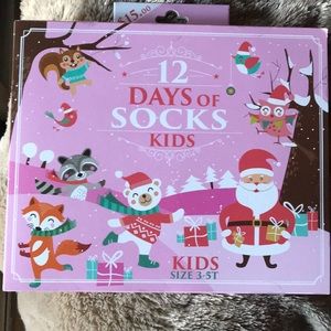 Winter 12 Days of Socks Kids 3-5T Advent Target